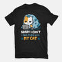 I Have Plans With My Cat-Womens-Fitted-Tee-Vallina84