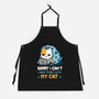 I Have Plans With My Cat-Unisex-Kitchen-Apron-Vallina84