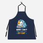 I Have Plans With My Cat-Unisex-Kitchen-Apron-Vallina84