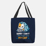 I Have Plans With My Cat-None-Basic Tote-Bag-Vallina84