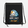 I Have Plans With My Cat-None-Drawstring-Bag-Vallina84
