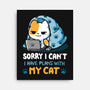 I Have Plans With My Cat-None-Stretched-Canvas-Vallina84