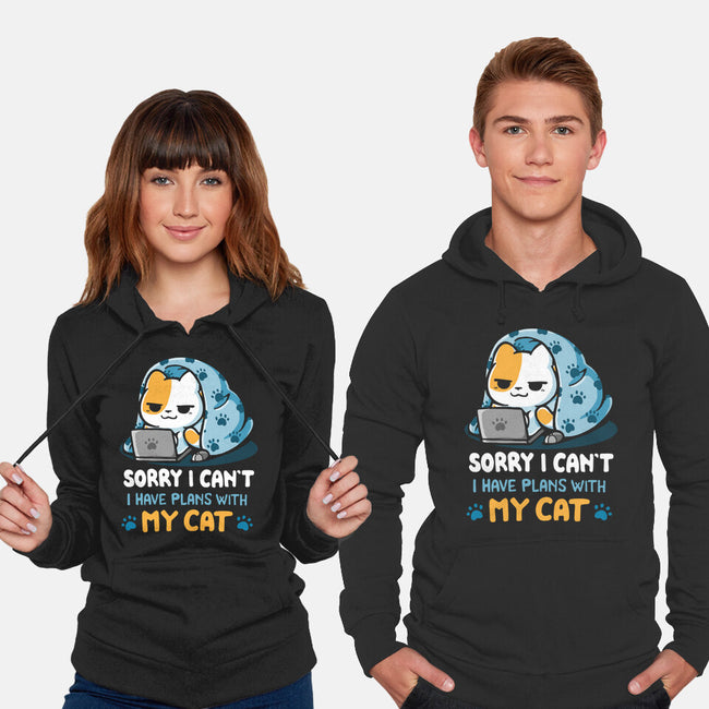 I Have Plans With My Cat-Unisex-Pullover-Sweatshirt-Vallina84