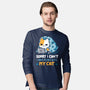 I Have Plans With My Cat-Mens-Long Sleeved-Tee-Vallina84
