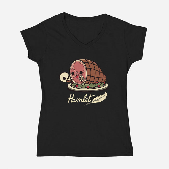 Ham-let-Womens-V-Neck-Tee-Vallina84