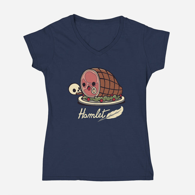 Ham-let-Womens-V-Neck-Tee-Vallina84