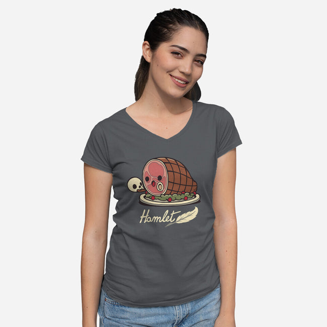 Ham-let-Womens-V-Neck-Tee-Vallina84