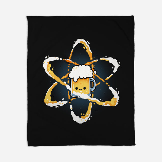 Atomic Beer-None-Fleece-Blanket-Vallina84