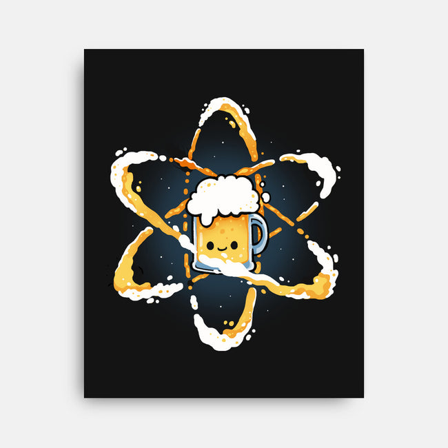 Atomic Beer-None-Stretched-Canvas-Vallina84