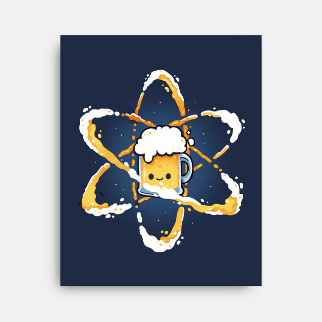 Atomic Beer-None-Stretched-Canvas-Vallina84