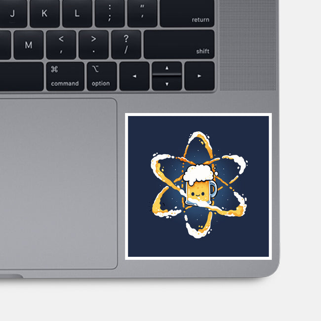 Atomic Beer-None-Glossy-Sticker-Vallina84
