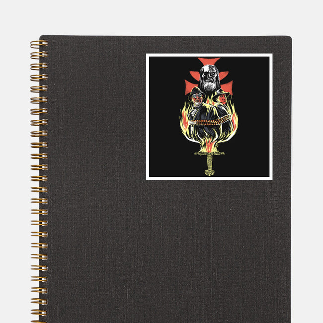 The Jones Crusade-None-Glossy-Sticker-zascanauta