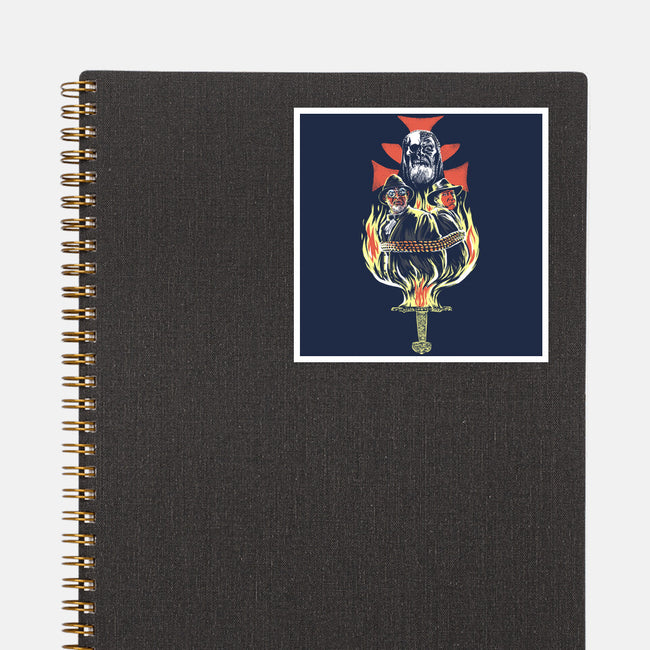 The Jones Crusade-None-Glossy-Sticker-zascanauta