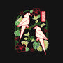Origami Parrot-Unisex-Kitchen-Apron-NemiMakeit