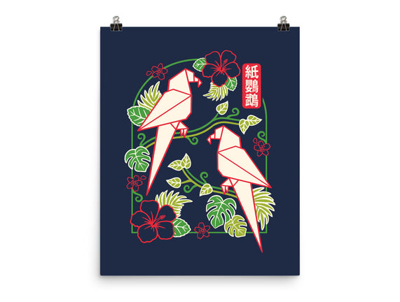 Origami Parrot