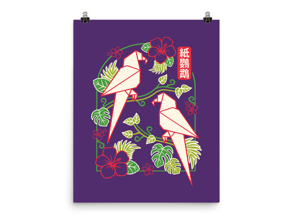Origami Parrot
