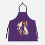 Origami Parrot-Unisex-Kitchen-Apron-NemiMakeit