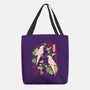 Origami Parrot-None-Basic Tote-Bag-NemiMakeit