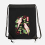 Origami Parrot-None-Drawstring-Bag-NemiMakeit