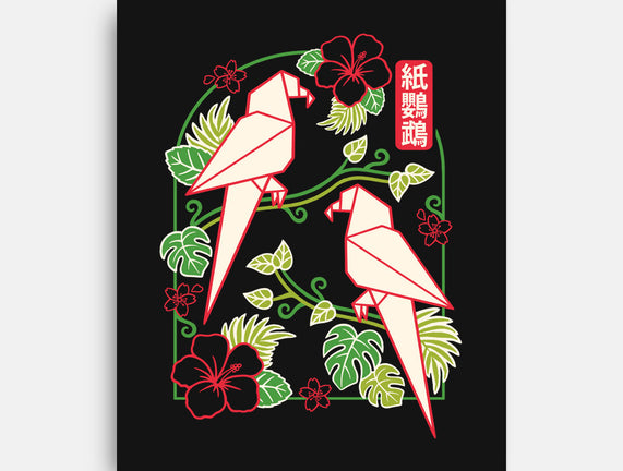 Origami Parrot