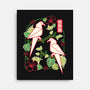 Origami Parrot-None-Stretched-Canvas-NemiMakeit