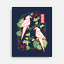 Origami Parrot-None-Stretched-Canvas-NemiMakeit