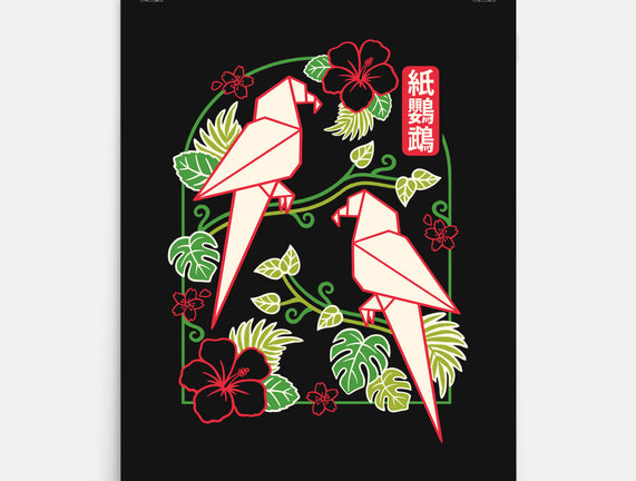 Origami Parrot