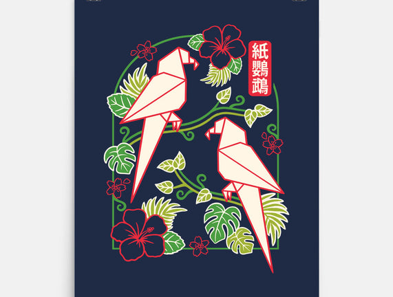 Origami Parrot