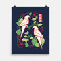 Origami Parrot-None-Matte-Poster-NemiMakeit