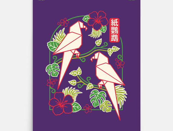 Origami Parrot