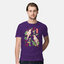 Origami Parrot-Mens-Premium-Tee-NemiMakeit