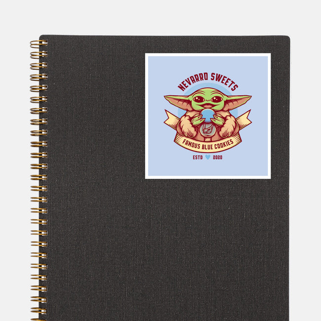Blue Cookies Lover-None-Glossy-Sticker-Alundrart
