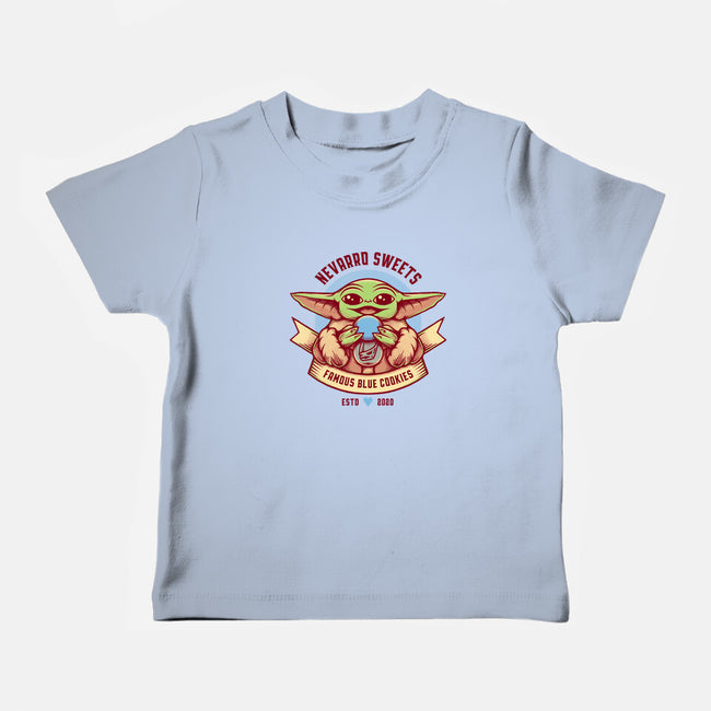 Blue Cookies Lover-Baby-Basic-Tee-Alundrart