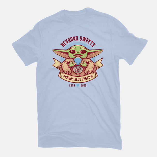 Blue Cookies Lover-Mens-Basic-Tee-Alundrart
