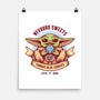 Blue Cookies Lover-None-Matte-Poster-Alundrart