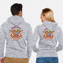 Blue Cookies Lover-Unisex-Zip-Up-Sweatshirt-Alundrart