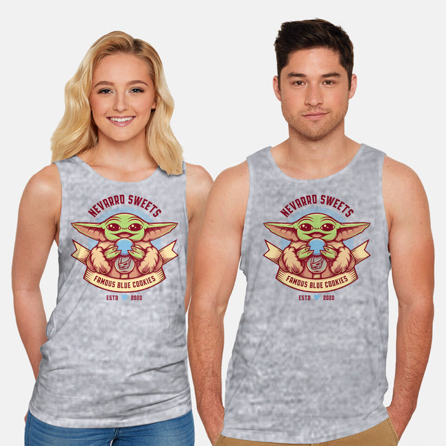 Blue Cookies Lover-Unisex-Basic-Tank-Alundrart