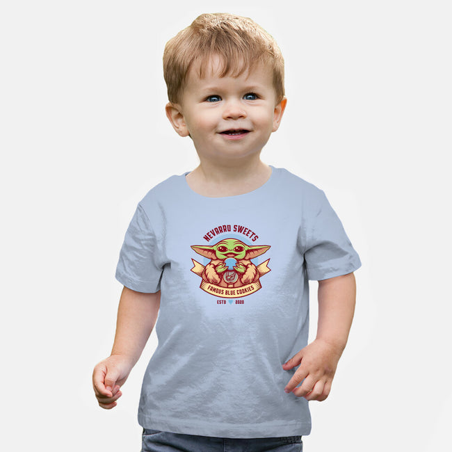 Blue Cookies Lover-Baby-Basic-Tee-Alundrart