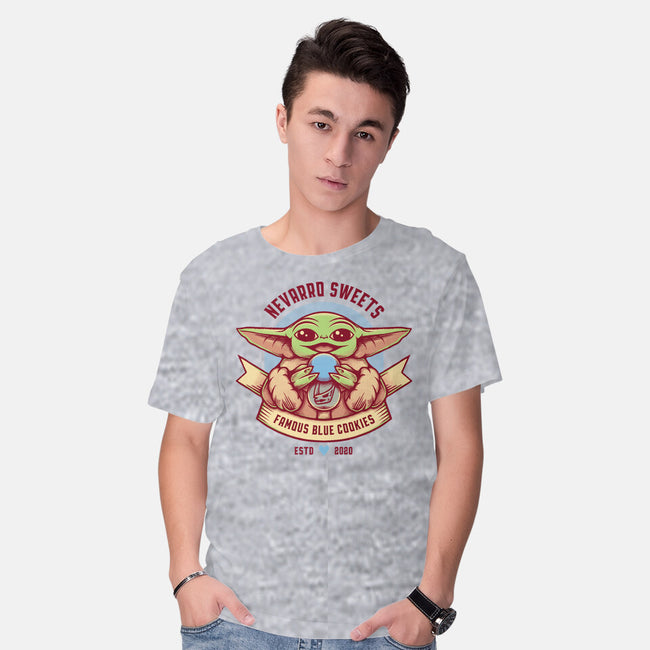 Blue Cookies Lover-Mens-Basic-Tee-Alundrart