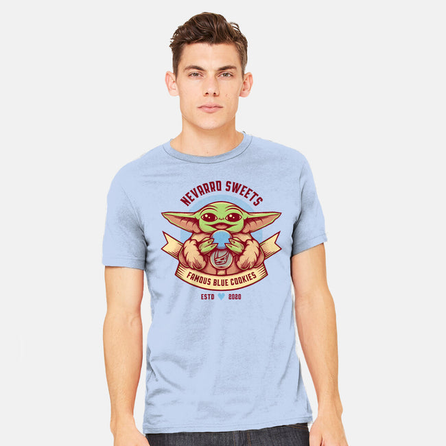 Blue Cookies Lover-Mens-Heavyweight-Tee-Alundrart