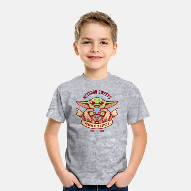 Blue Cookies Lover-Youth-Basic-Tee-Alundrart
