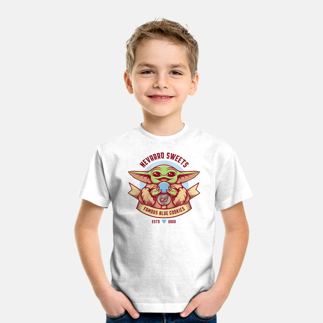 Blue Cookies Lover-Youth-Basic-Tee-Alundrart