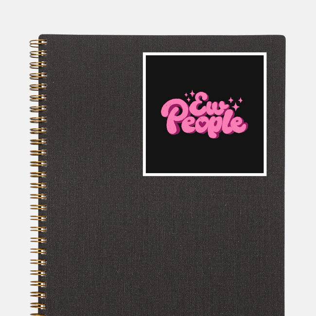 Ew People Pink-None-Glossy-Sticker-xMorfina