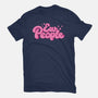 Ew People Pink-Womens-Fitted-Tee-xMorfina