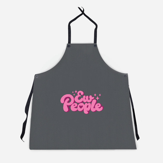 Ew People Pink-Unisex-Kitchen-Apron-xMorfina