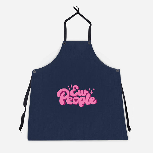 Ew People Pink-Unisex-Kitchen-Apron-xMorfina