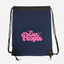 Ew People Pink-None-Drawstring-Bag-xMorfina