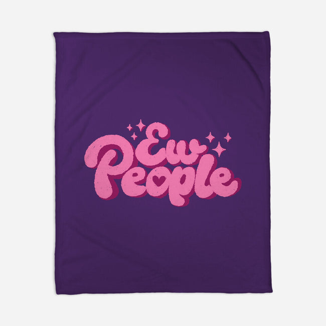 Ew People Pink-None-Fleece-Blanket-xMorfina