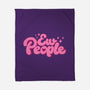 Ew People Pink-None-Fleece-Blanket-xMorfina
