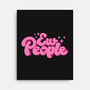 Ew People Pink-None-Stretched-Canvas-xMorfina
